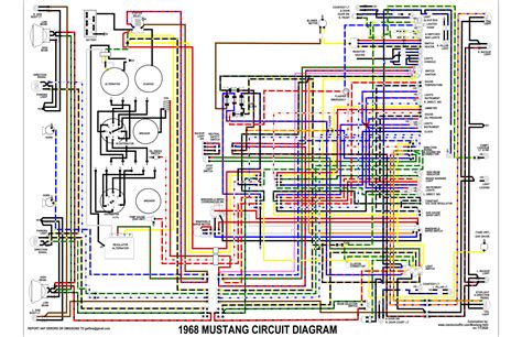 mustang wiring diagram